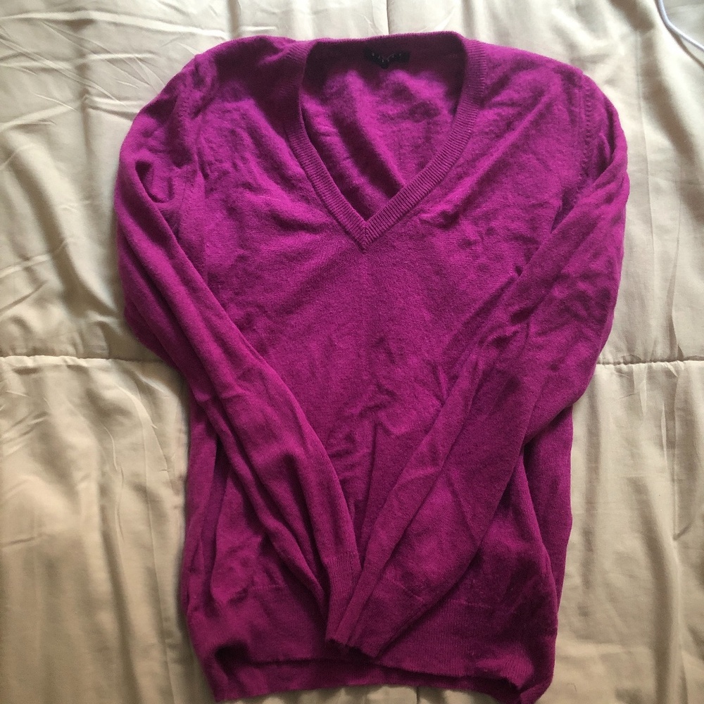 V-neck sweater
